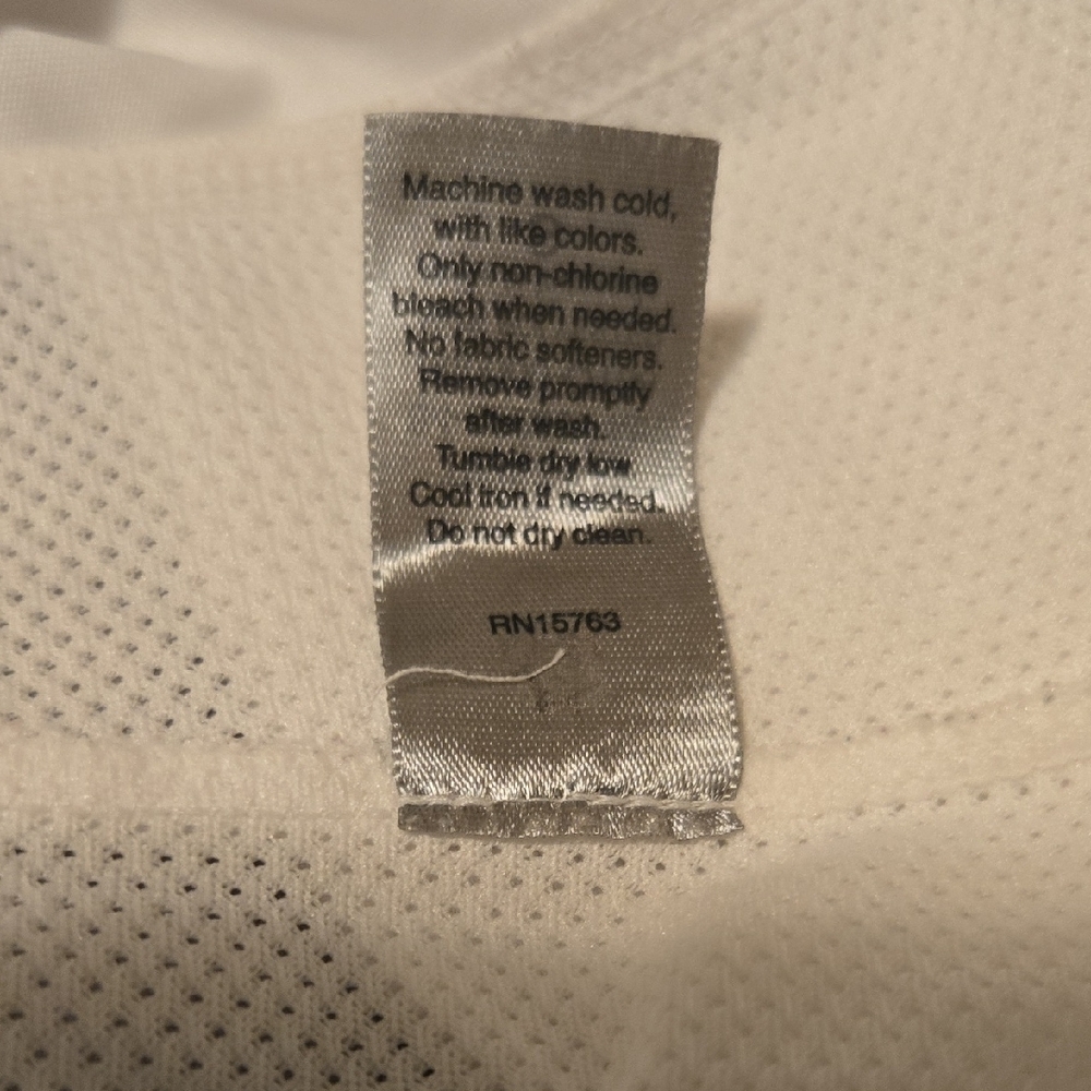 C9 White Long Sleeve Athletic Top - Picture 5 of 5